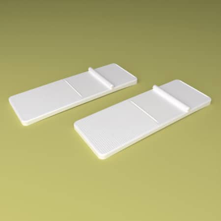PIXLIP GO Fußplatten (einseitig)