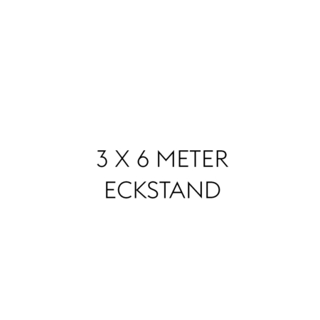 3 x 6 Meter Eckstand