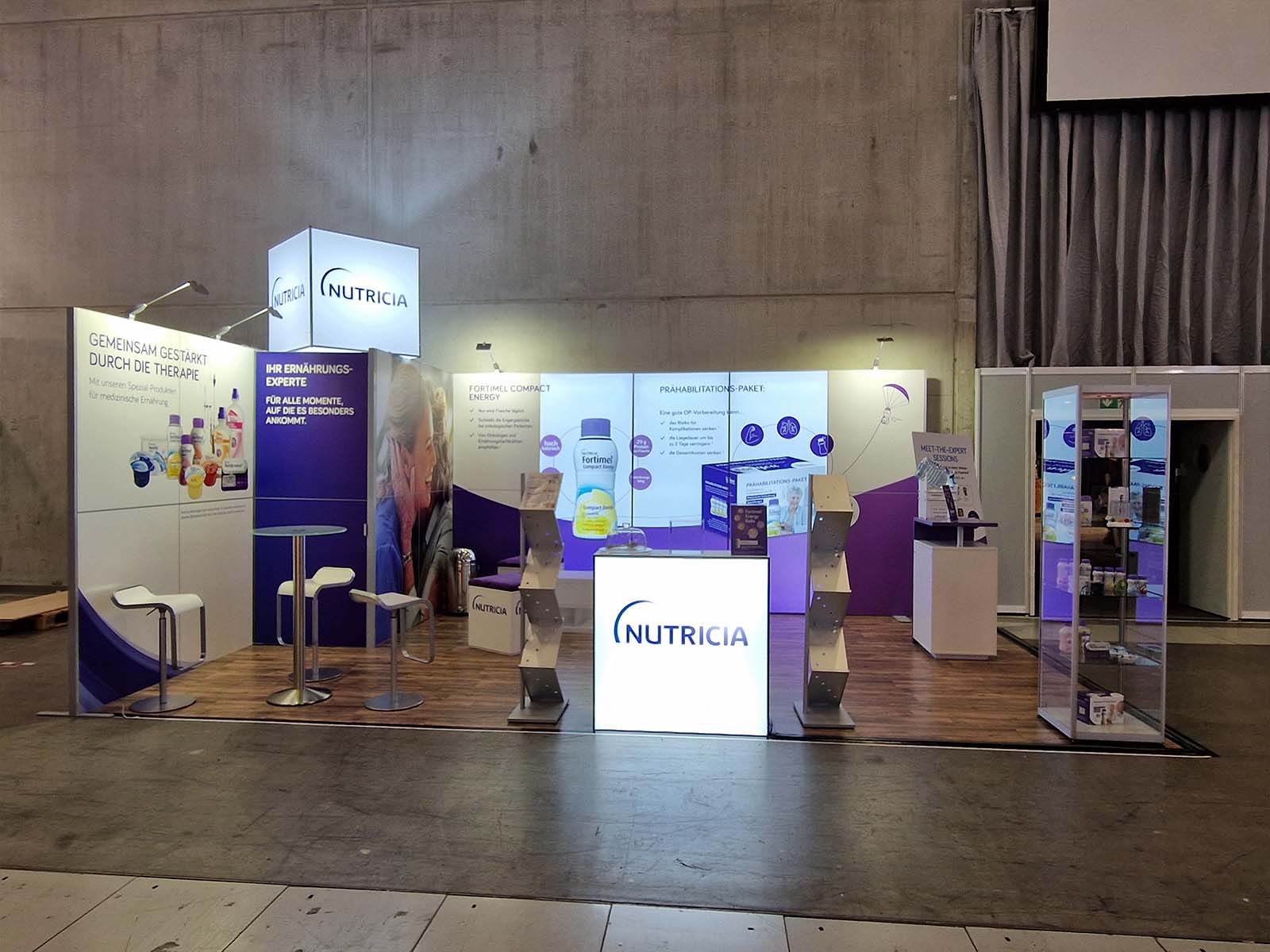 So könnte Ihr Messestand aussehen