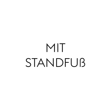 mit Standfuß