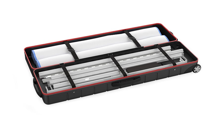 LED UP WAND 85 ABS Transportkoffer