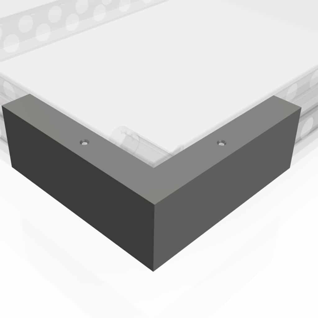 beMatrix Messeboden Re-Connect L-Sockelecke