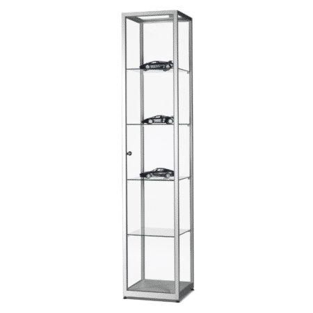 Messevitrine WMS H400 silber