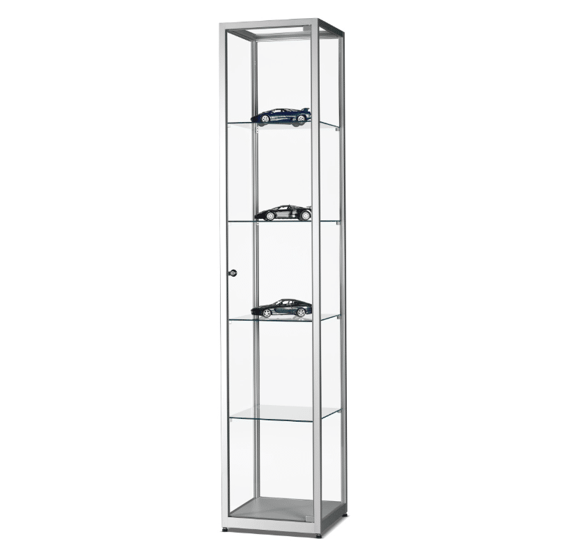Messevitrine WMS H400 silber