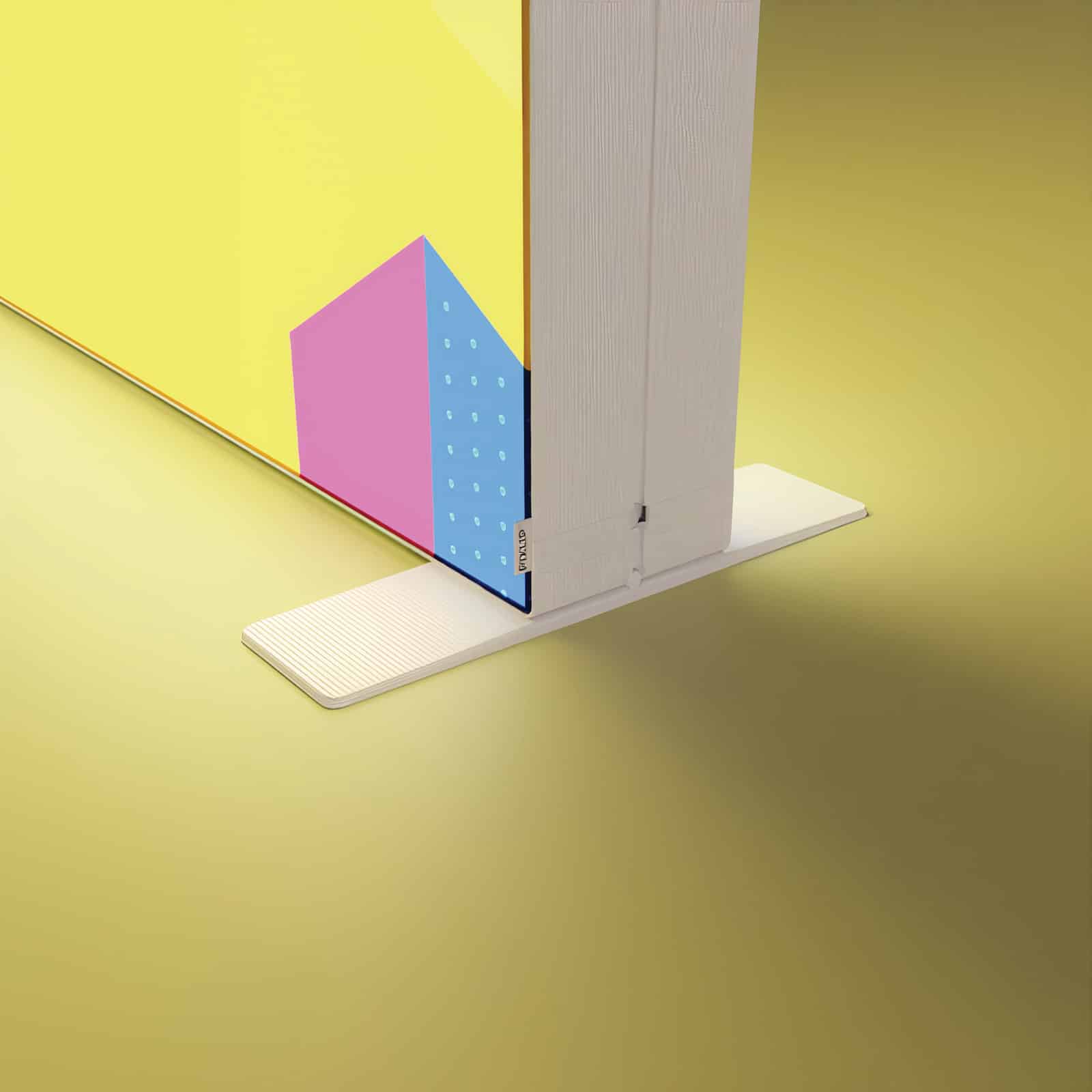 PIXLIP GO Fußplatten (mittig) Montage