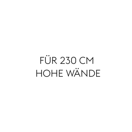 33 x 9 x 115 cm (230cm WH)