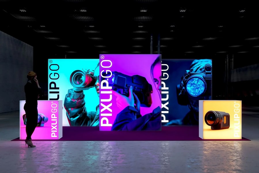 PIXLIP Messestand