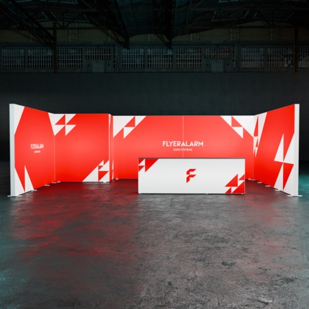BIG LED UP Messestand Big Box