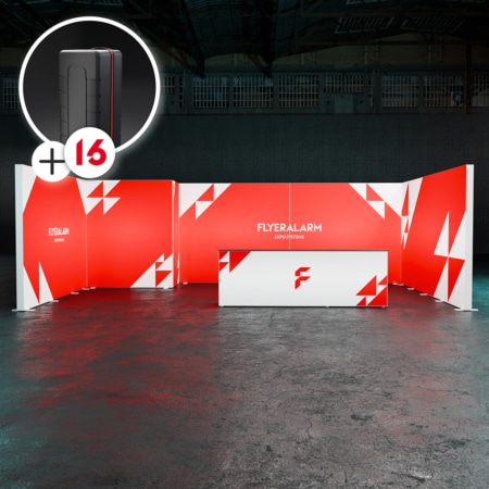 BIG LED UP Messestand Big Box