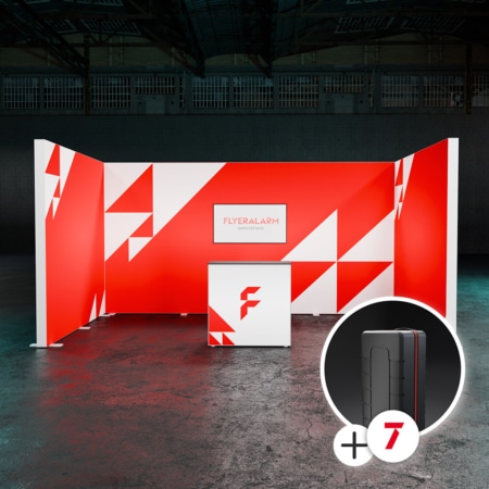BIG LED UP Messestand Box M