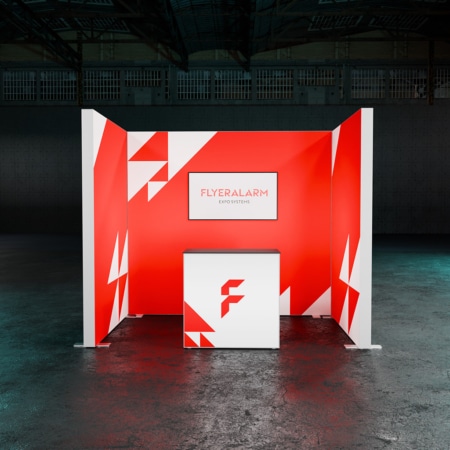BIG LED UP Messestand Box S