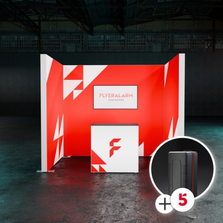 BIG LED UP Messestand Box S
