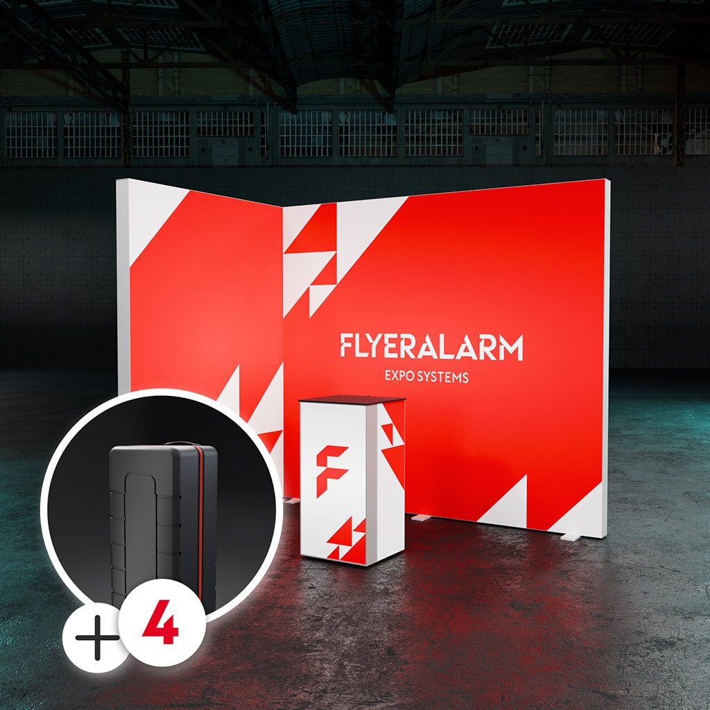 BIG LED UP Messestand Corner S