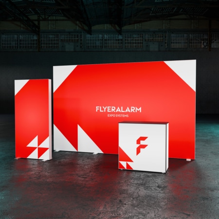 BIG LED UP Messestand Promo Flex