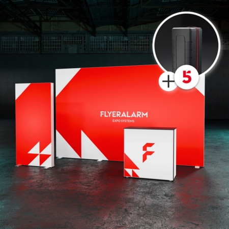 BIG LED UP Messestand Promo Flex