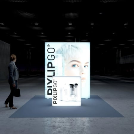 PIXLIP GO - Messestand Promo Large