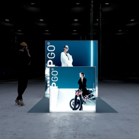 PIXLIP GO Messestand Promo M