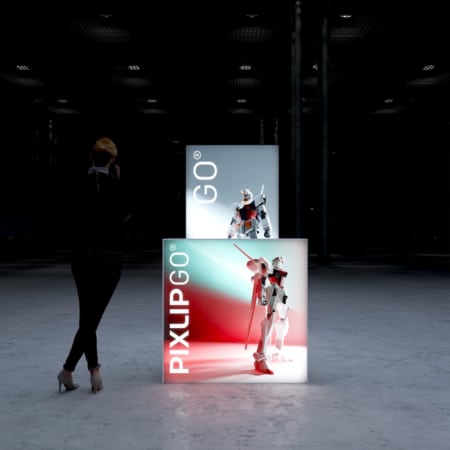 PIXLIP GO Messestand Promo S