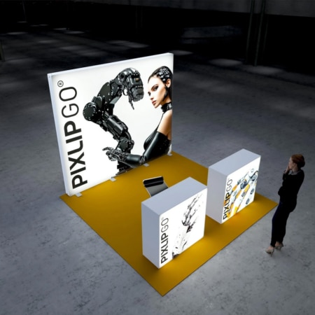 PIXLIP GO Messestand Promo XL