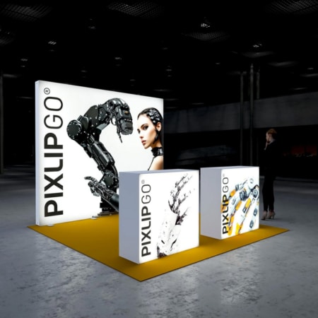 PIXLIP GO Messestand Promo XL