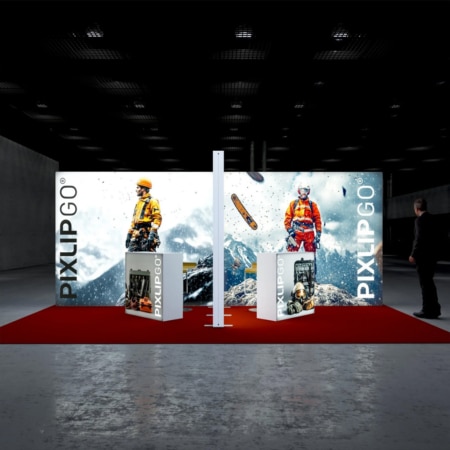 PIXLIP GO Messestand Split