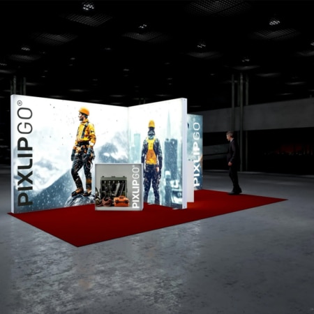 PIXLIP GO Messestand Split