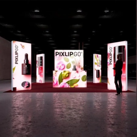 PIXLIP GO Messestand Traderoom S