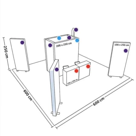 PIXLIP GO Messestand Traderoom S