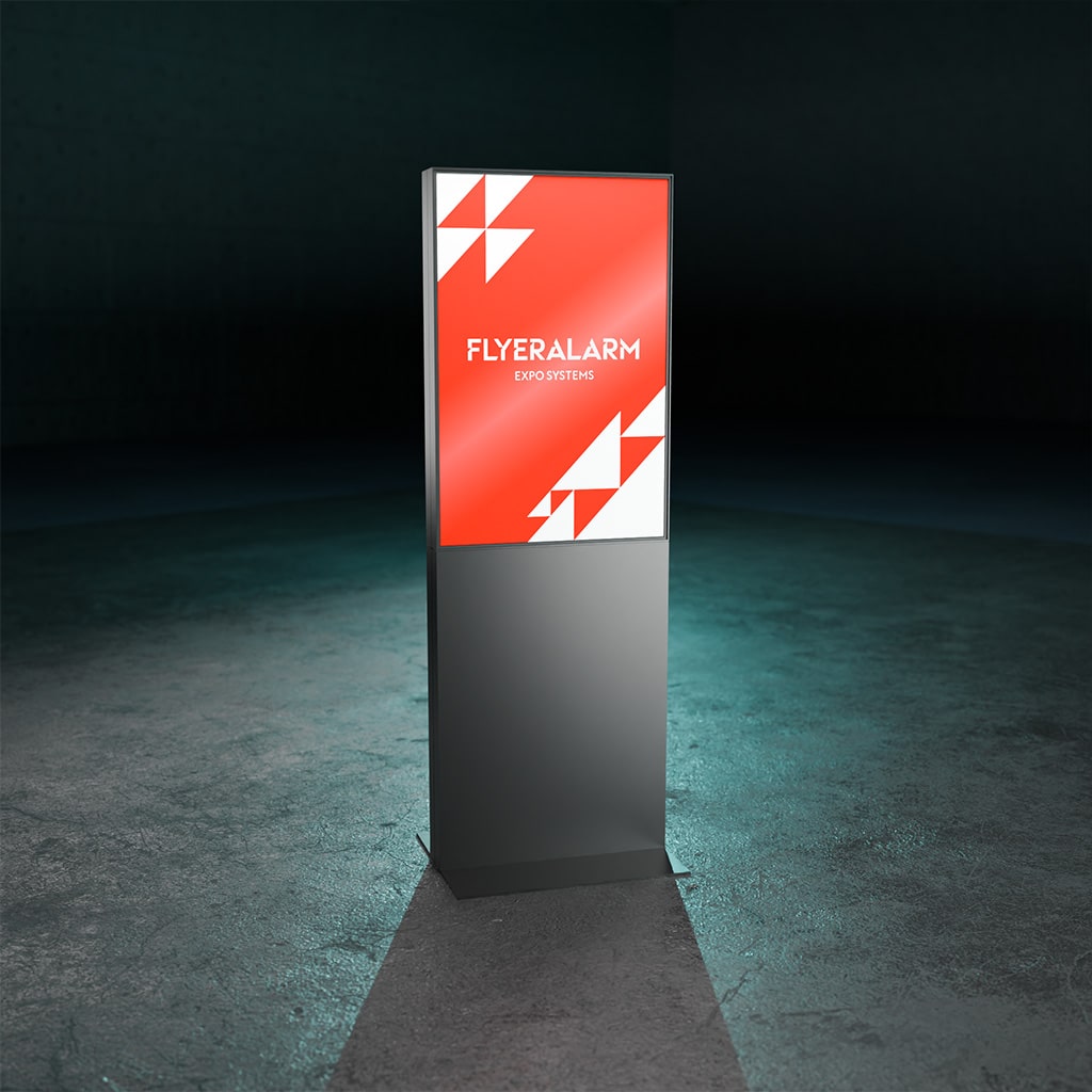 LED Touch Stele Smartline Double – Doppelte Aufmerksamkeit, elegantes Design