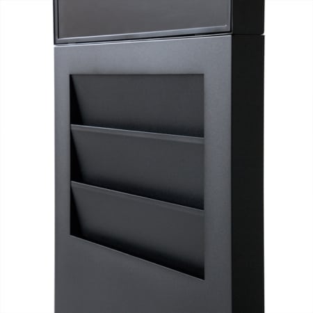 Smart Line Digitale Infostele mit Touch und Regal
