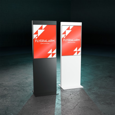 Smart Line Digitale Infostele – Eleganz trifft Funktionalität