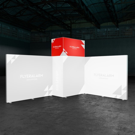 BIG LED UP Kabinenaufsatz Cube