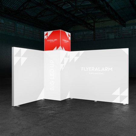 BIG LED UP Kabinenaufsatz Cube