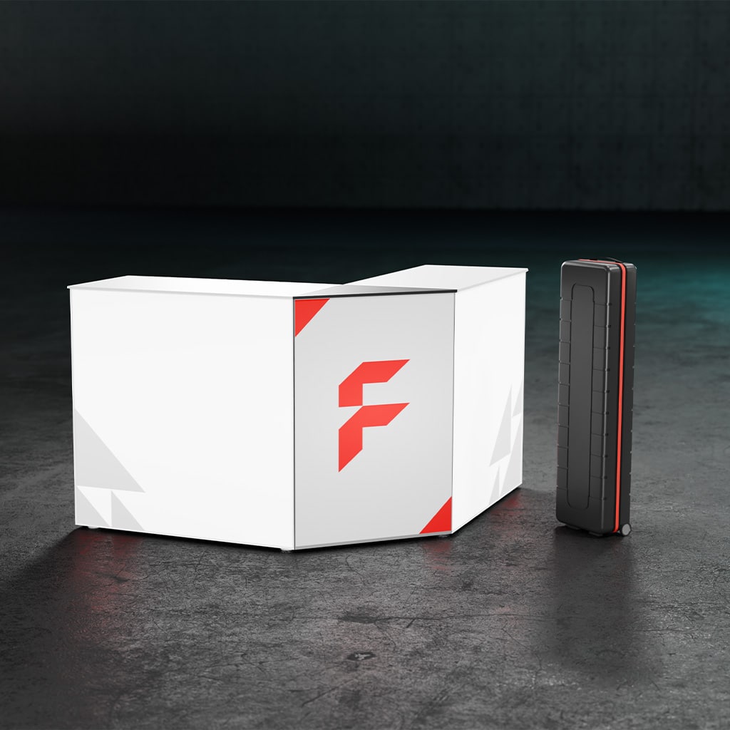 LED UP Counter One Corner