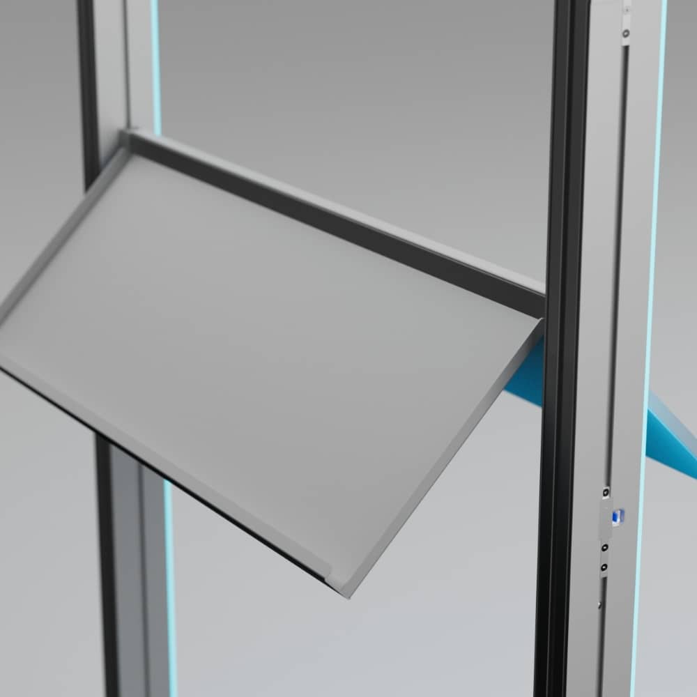 LINE UP Broschüren Halter Double